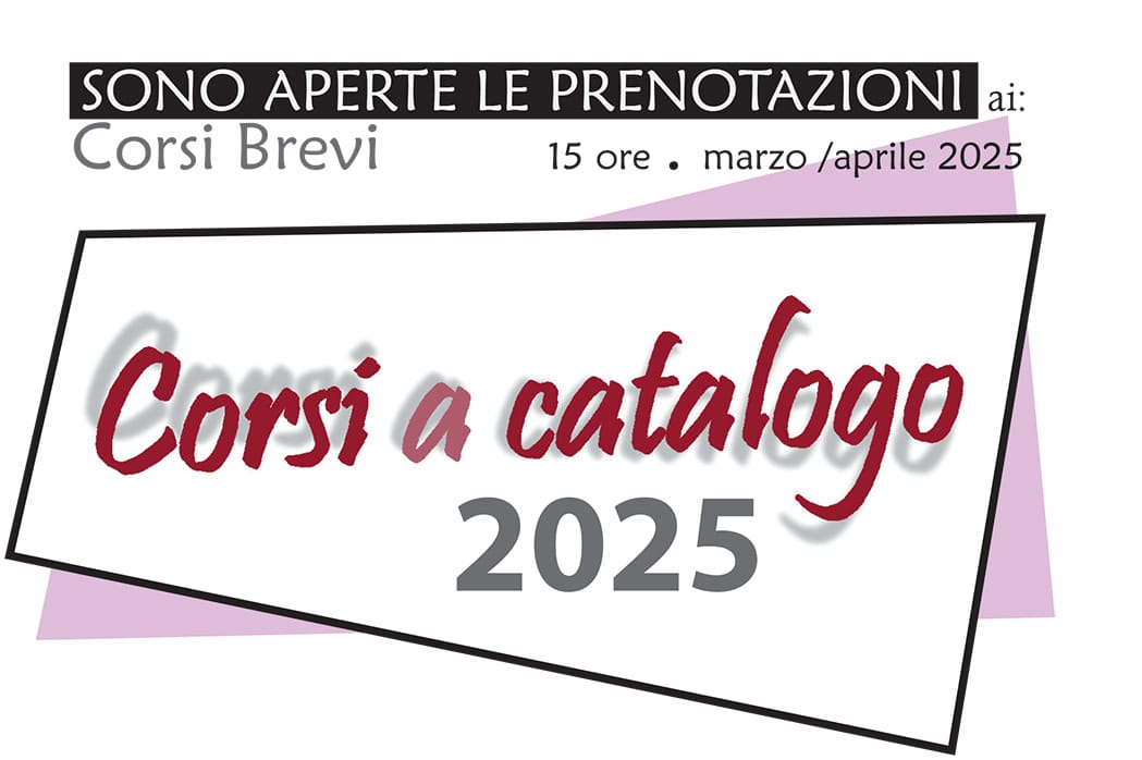 Corsi a Catalogo 2025